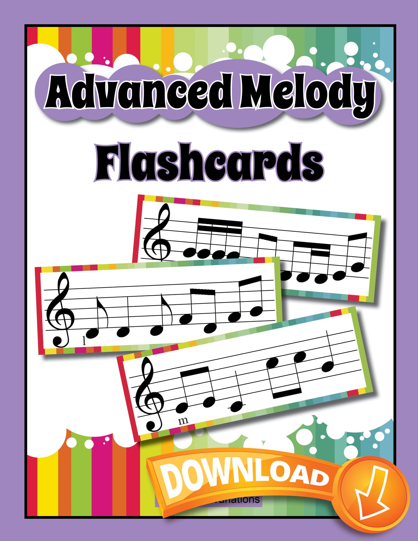 Advanced Melody Flashcards