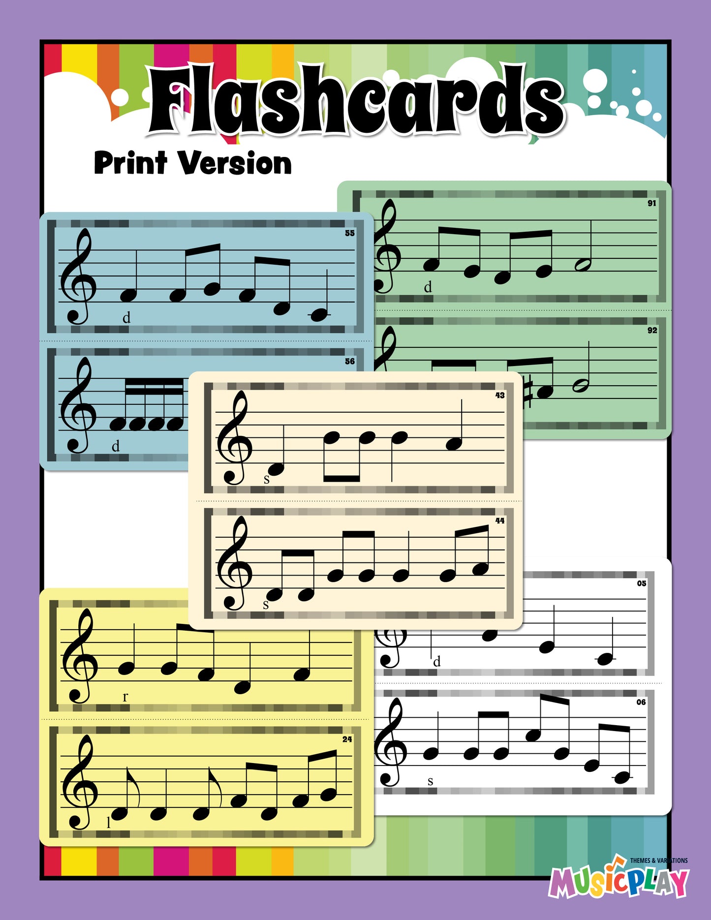 Advanced Melody Flashcards