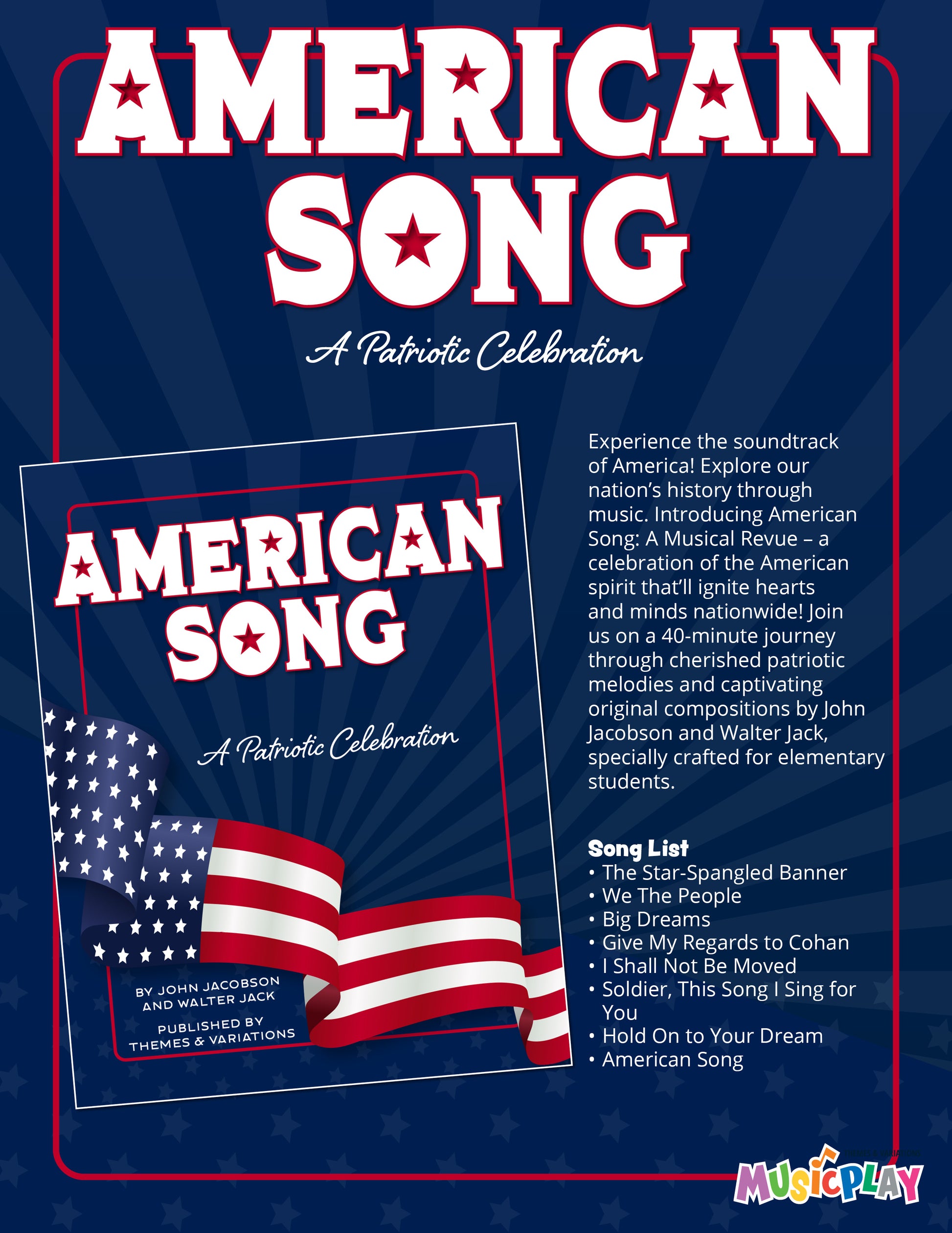 American Song Product Info Sample