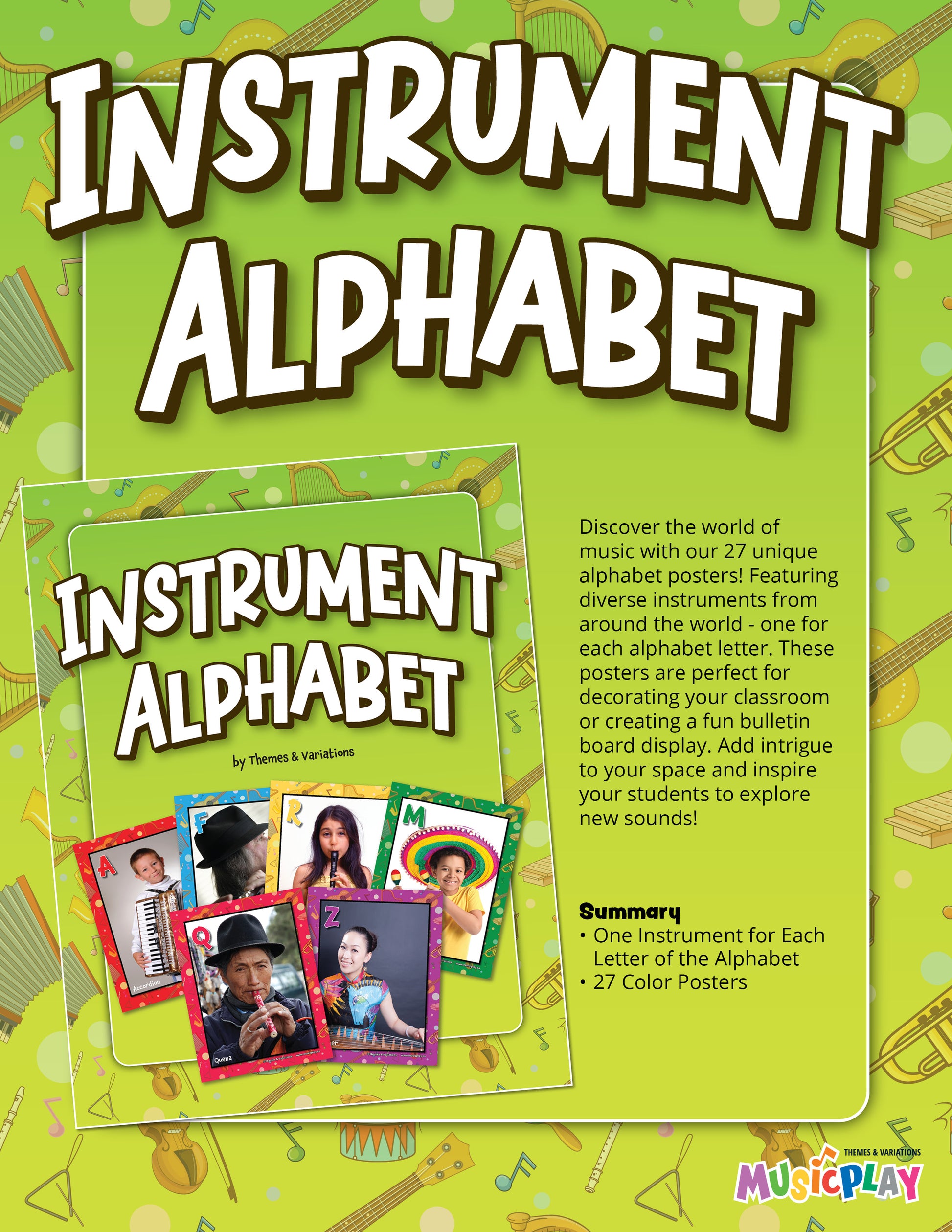 Instrument Alphabet Product Info