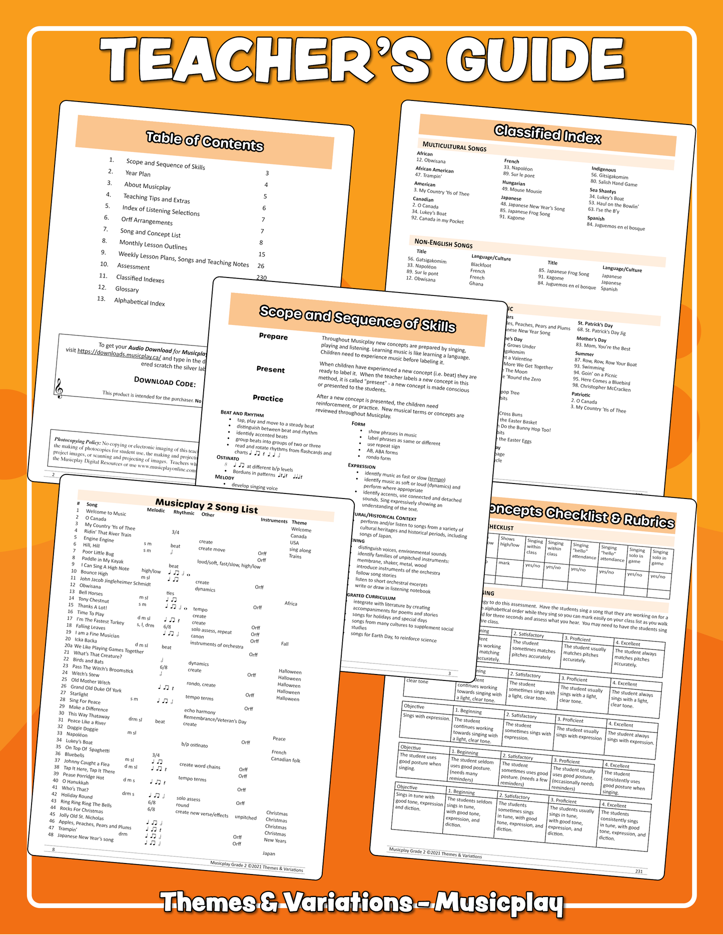 Musicplay Grade 2 Teacher's Guide Sample 2