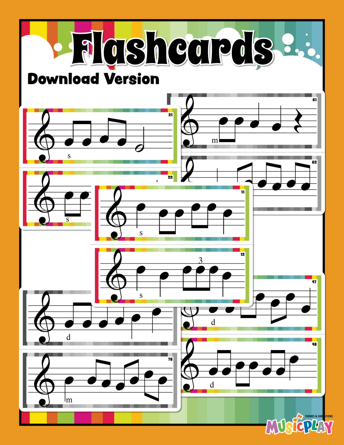 Melody Flashcards
