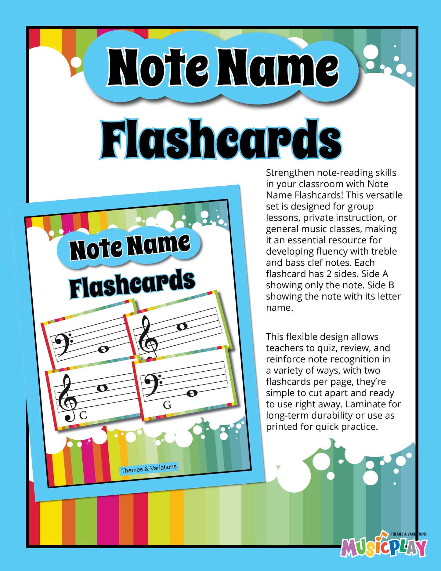 Note Name Flashcards