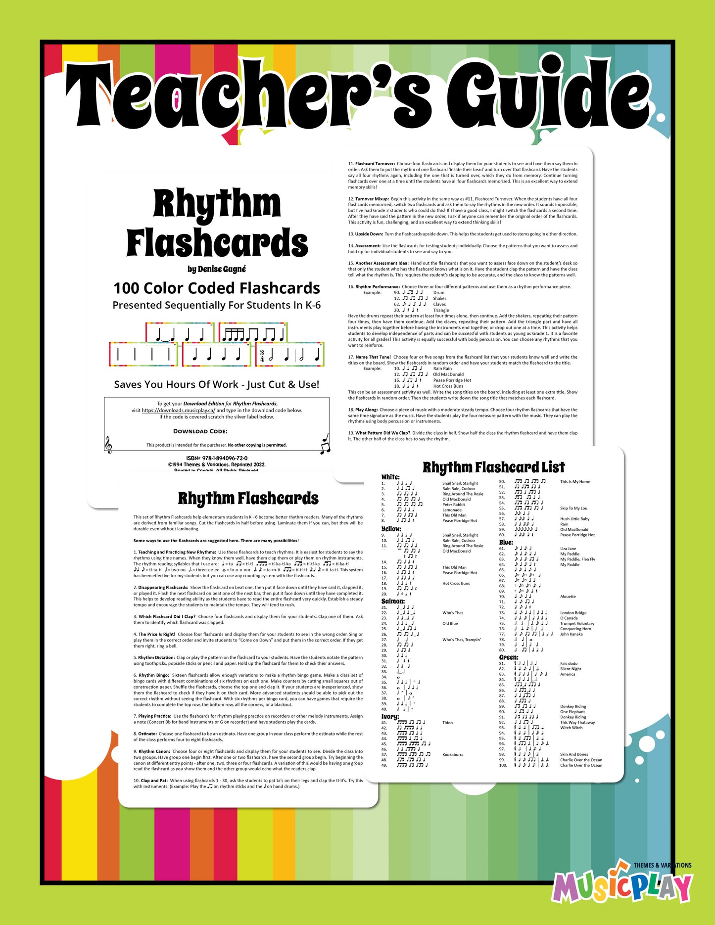 Rhythm Flashcards