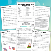 Seasons and Special Days with Orff and Drum Teacher's Guide Sample