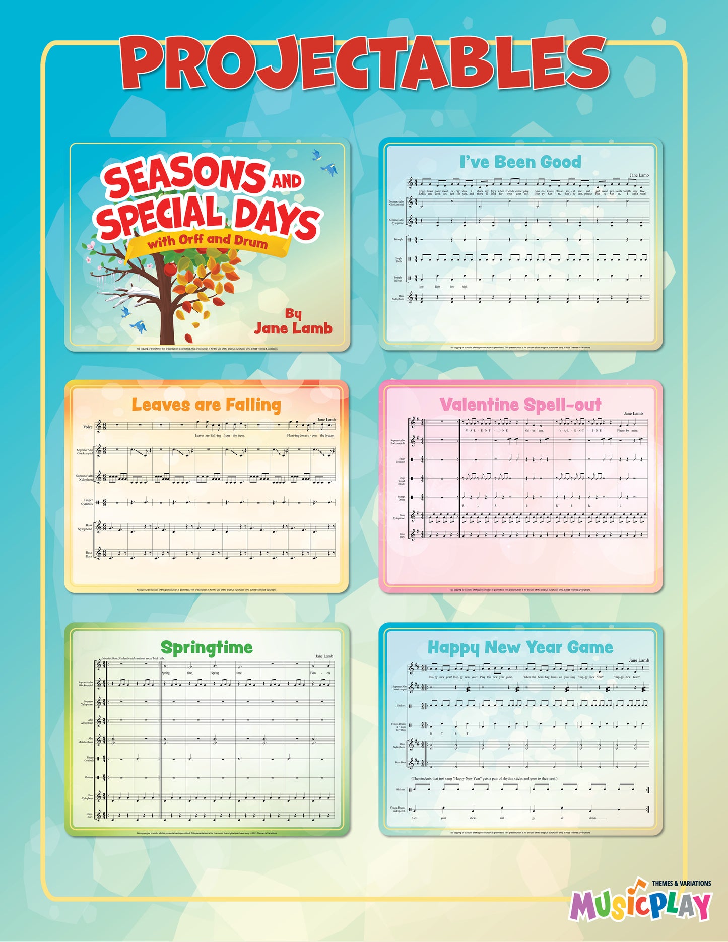 Seasons and Special Days with Orff and Drum