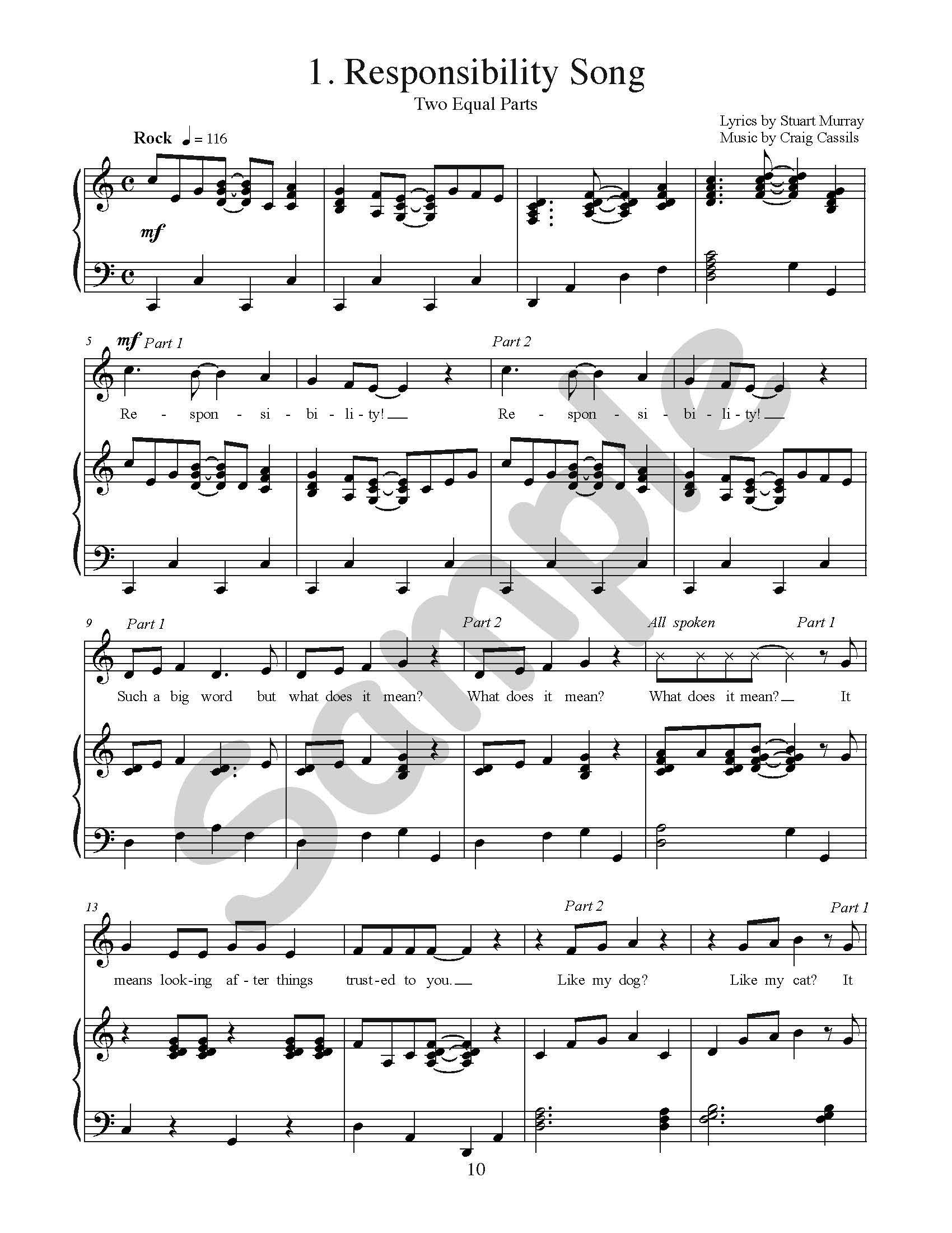 Character Traits Book Sample Song