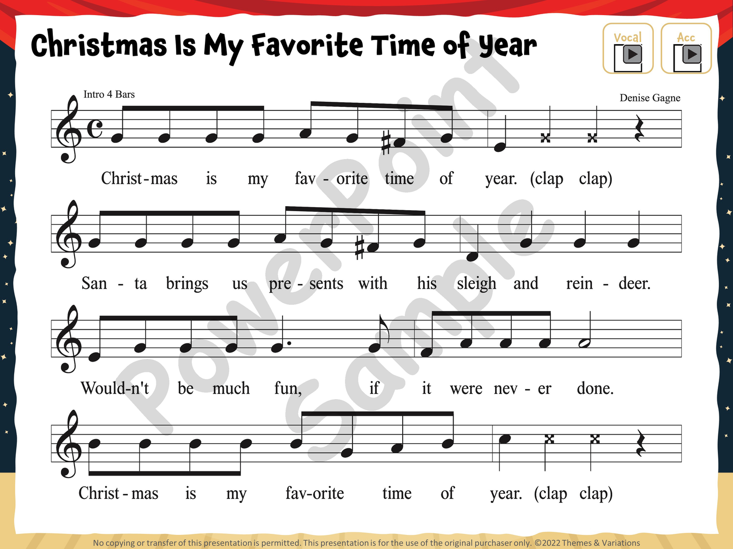 The Christmas Concert Idea Book