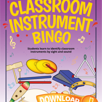 Classroom Instrument Bingo