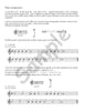 Sample page: The sheet music for the first two songs in J'apprends la flute a bec/CD 1