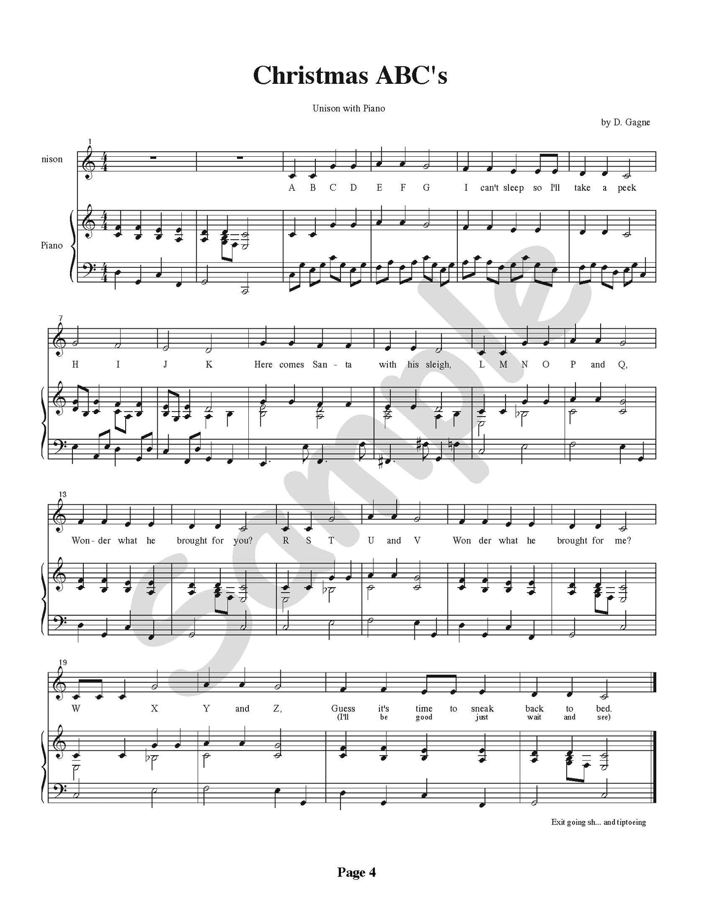 K-3 Christmas Concert Ideas
