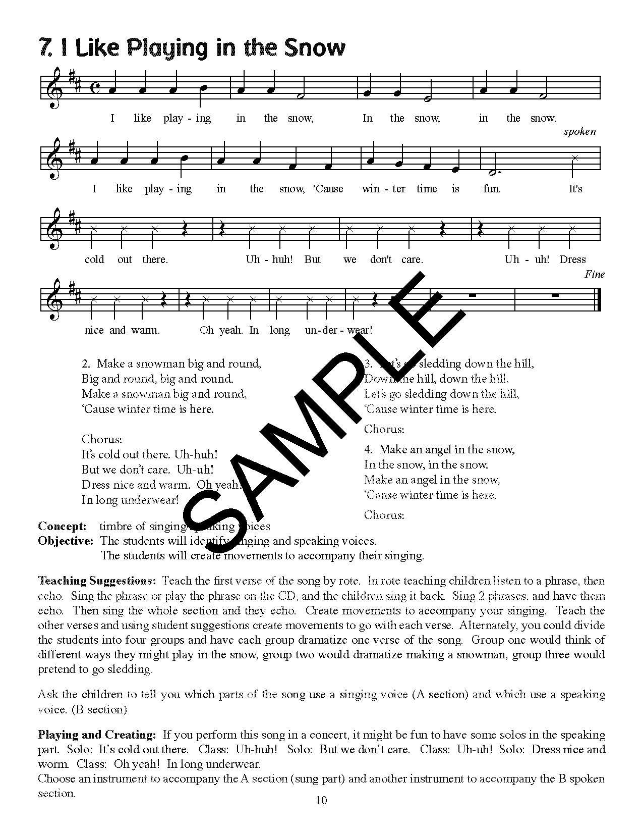 Musicplay PreK Part 2 Winter Teacher's Guide & Digital Resources