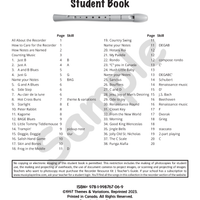 Recorder Resource Student Book 1 / Audio