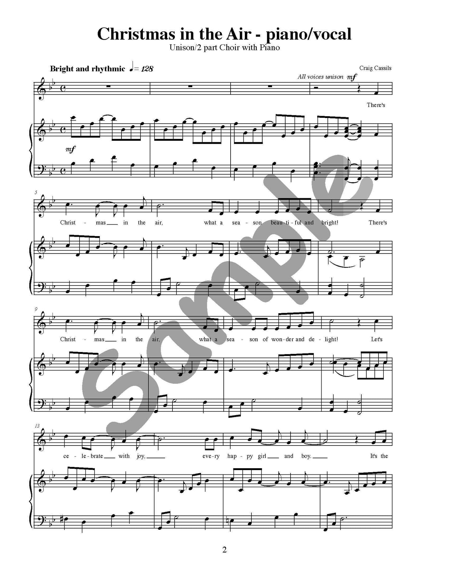 Christmas in the Air Single Song Kit Download