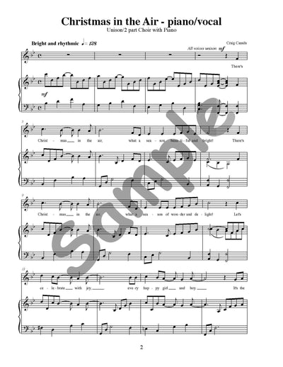 Christmas in the Air Single Song Kit Download