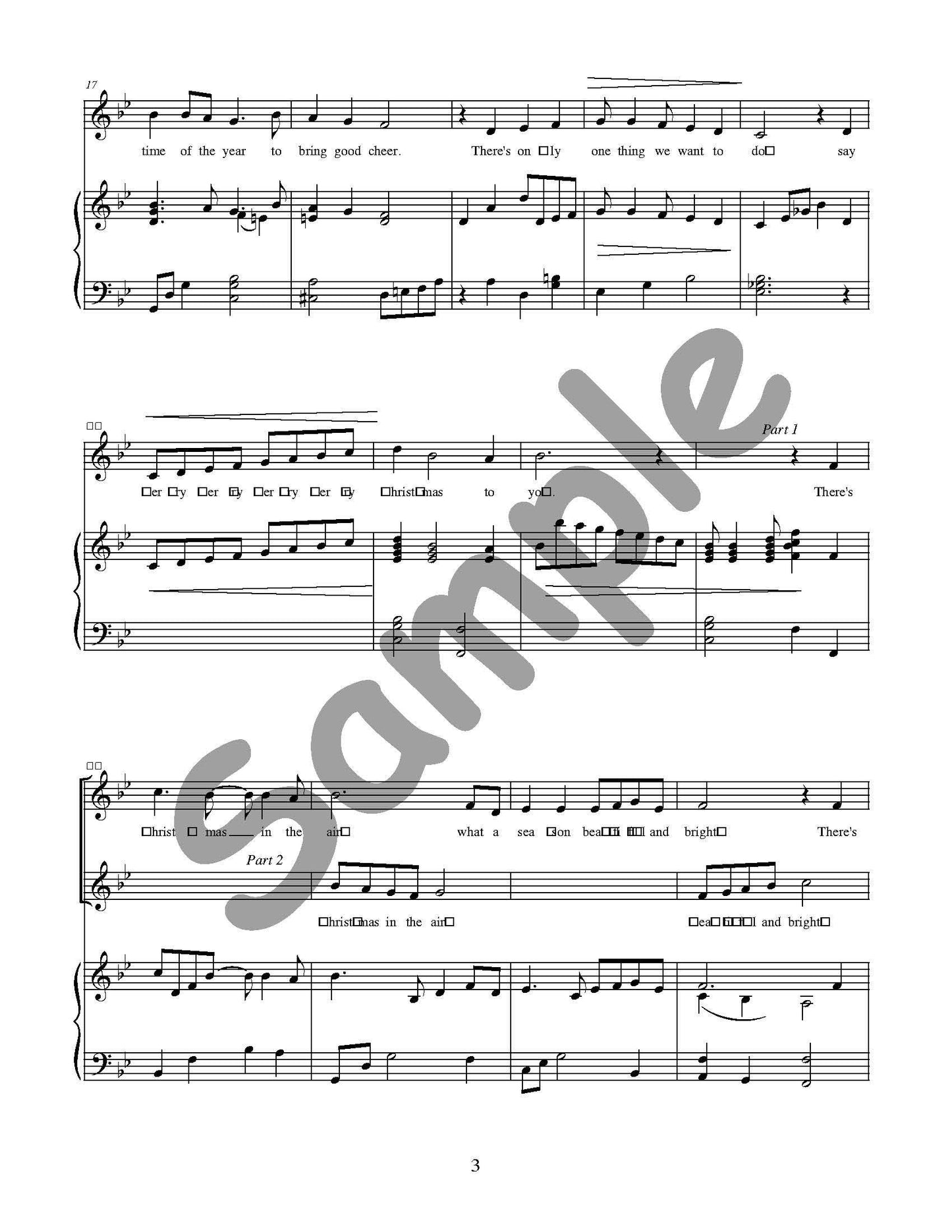 Christmas in the Air Single Song Kit Download
