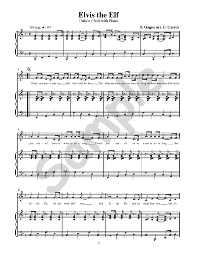 Elvis the Elf Single Song Kit Download