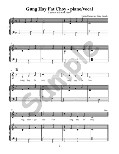 Gung Hay Fat Choy Single Song Kit Download