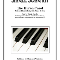 Huron Carol Single Song Kit Download