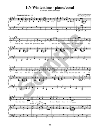 It's Wintertime Single Song Kit Download