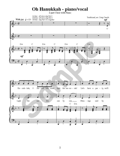 O Hanukkah Single Song Kit Download