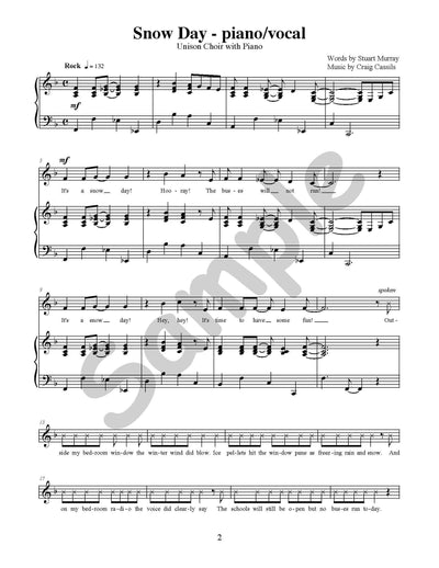 Snow Day Single Song Kit Download