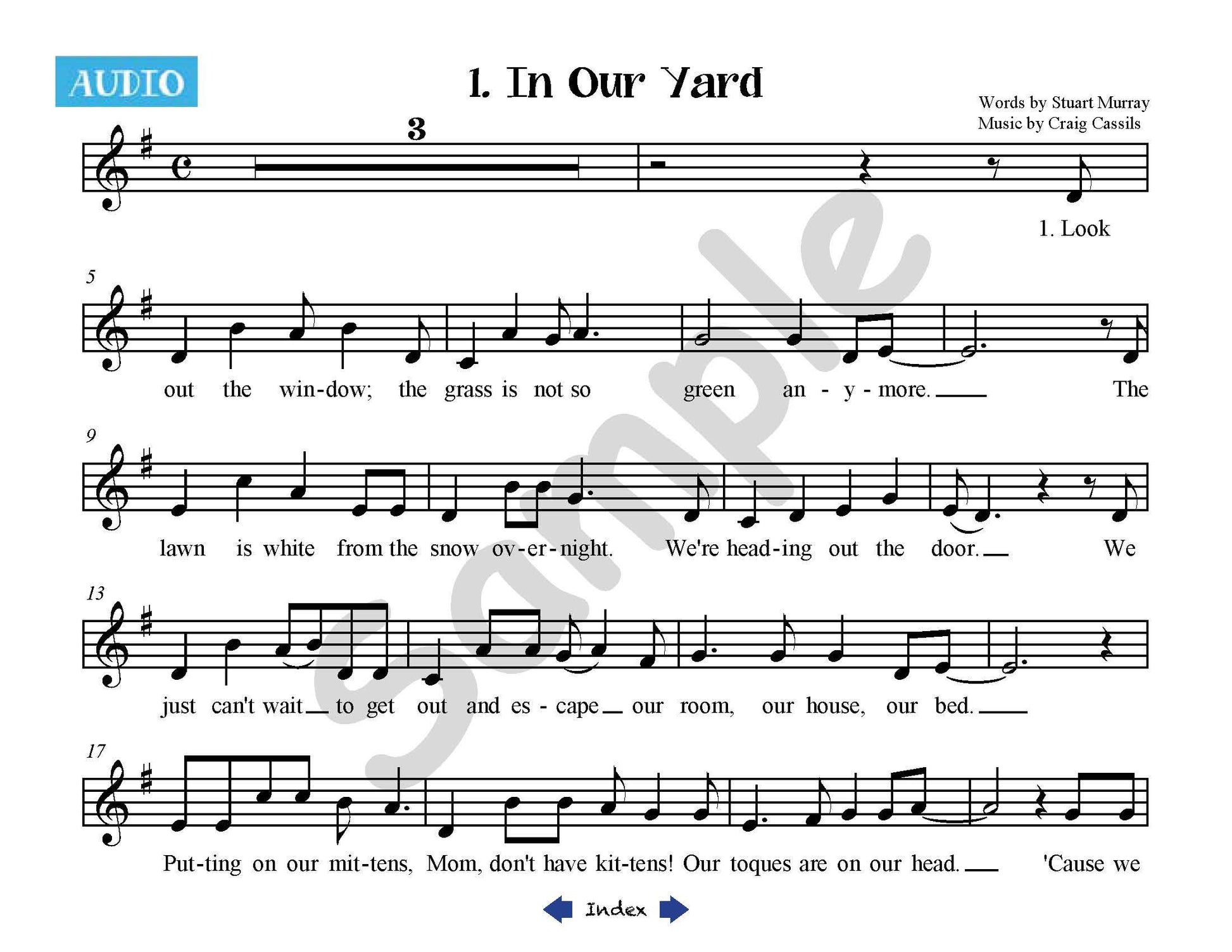 Snowtastic Projectable Sample Song 1