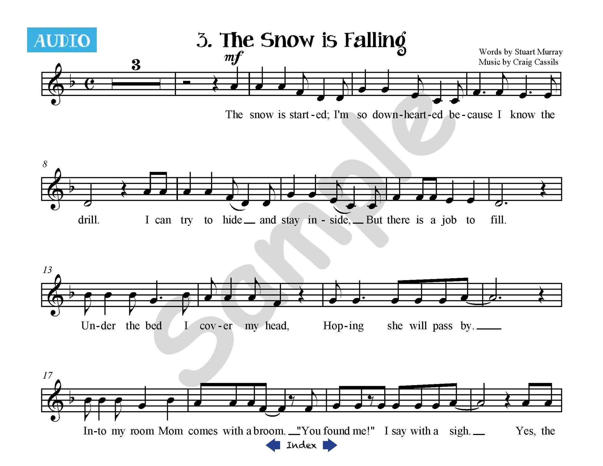 Snowtastic Projectable Sample Song 2