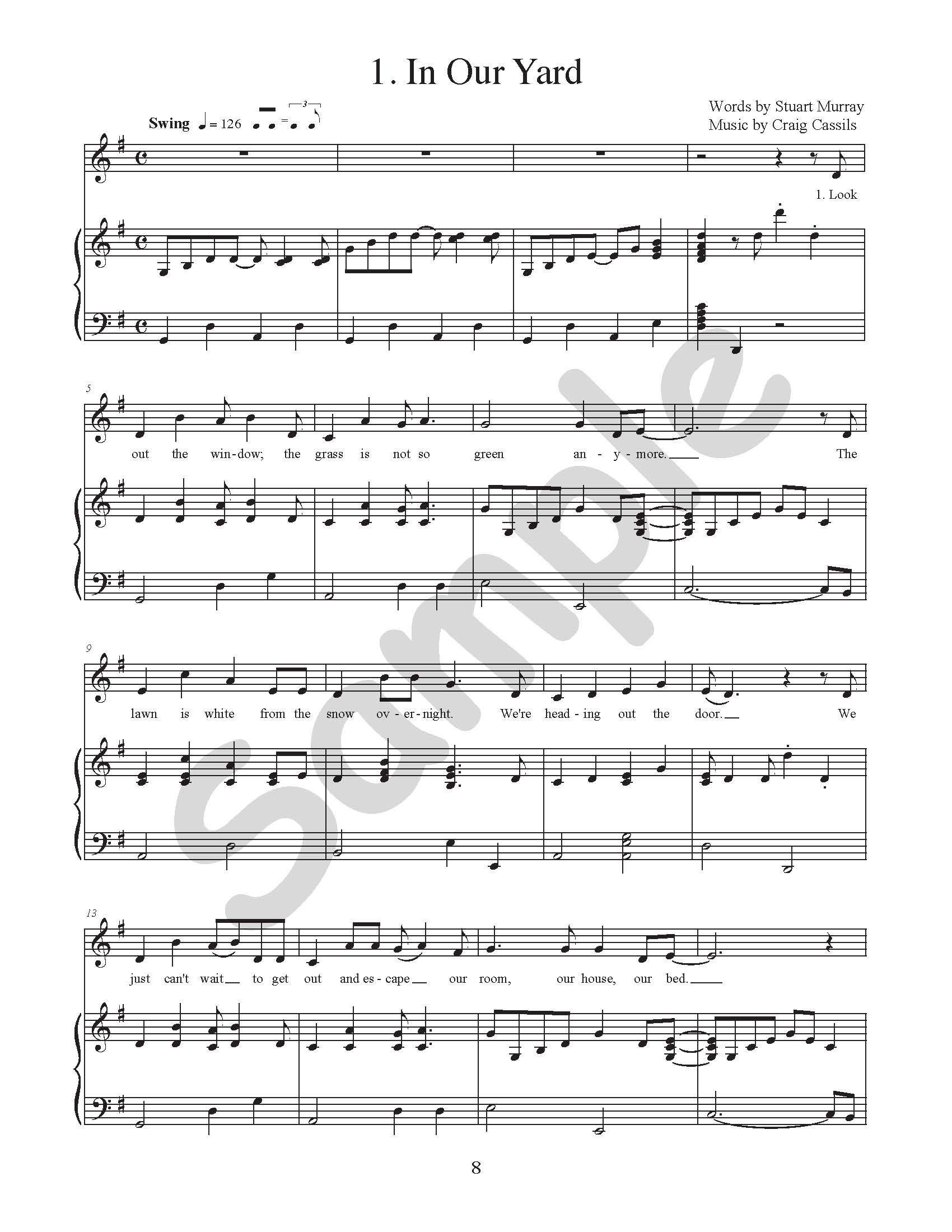 Snowtastic Book Sample Song