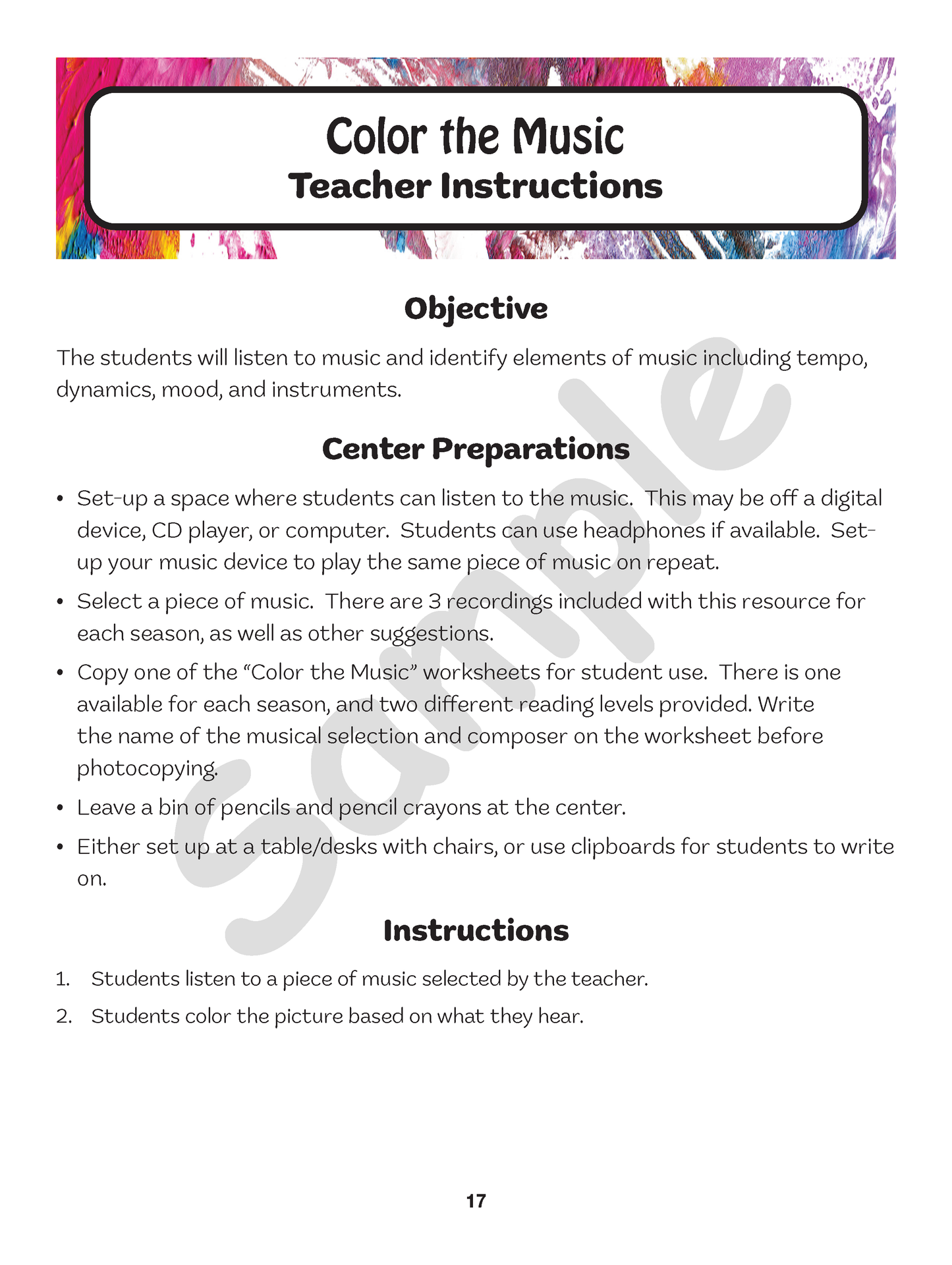 Super Simple Music Centers 2+3