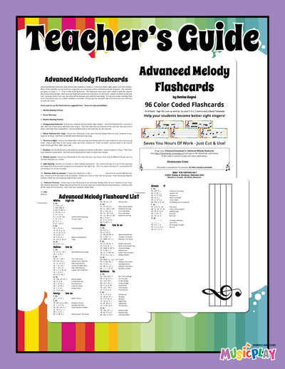 Advanced Melody Flashcards
