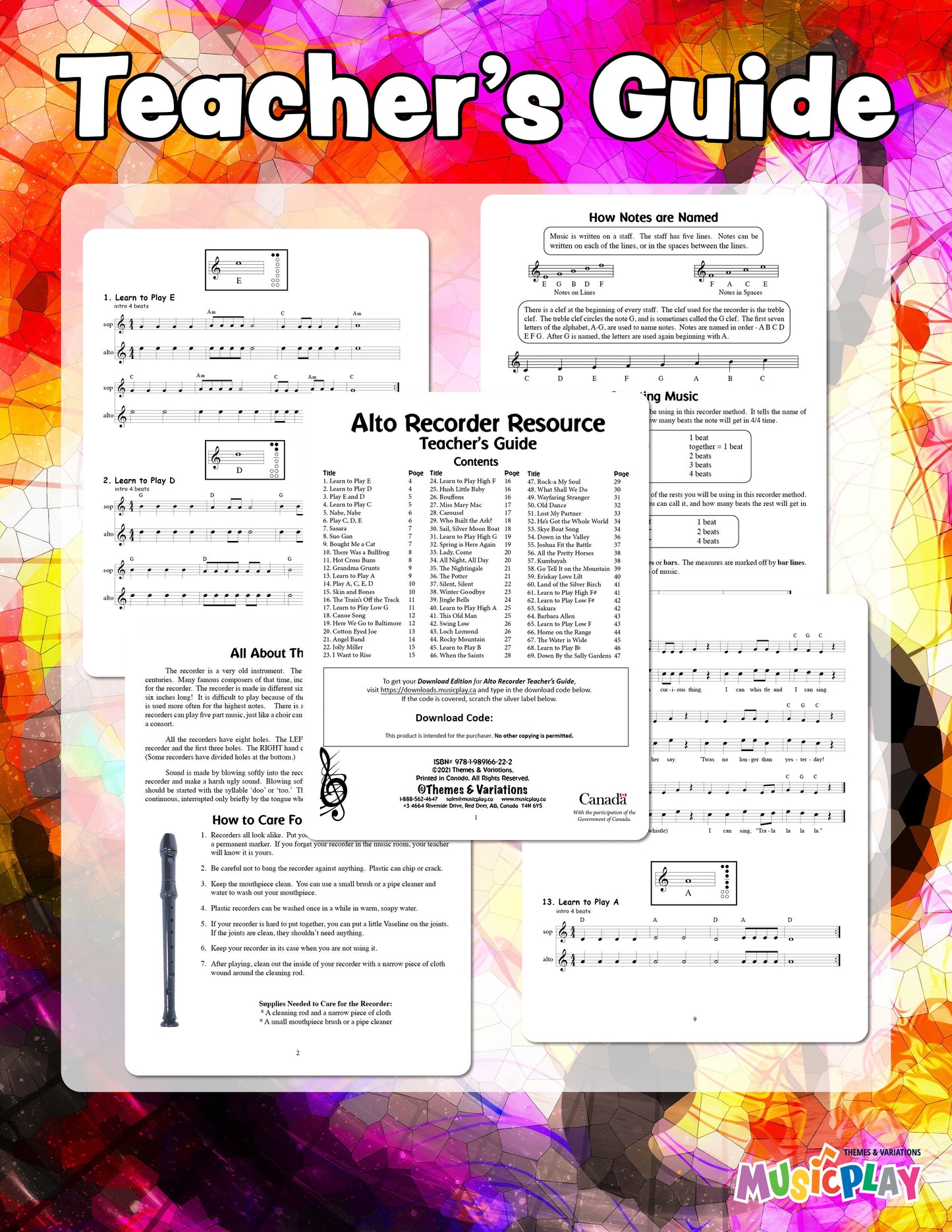 Alto Recorder Resource