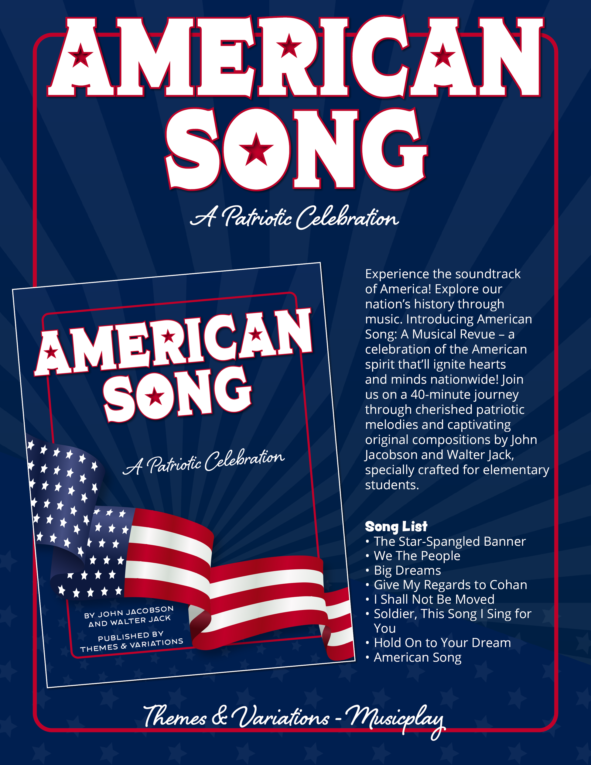 American Song Product Info Sample