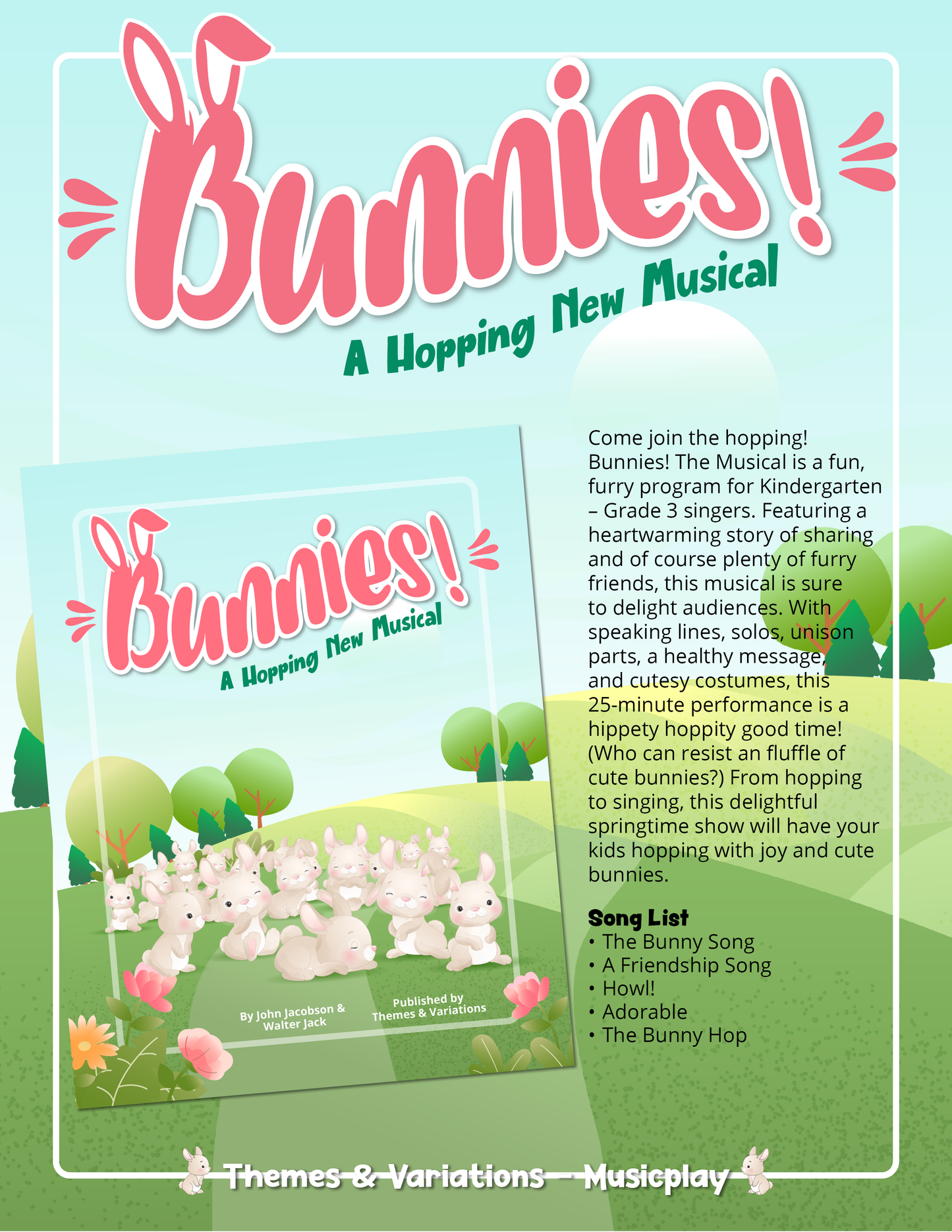 Bunnies! Product Info Sample