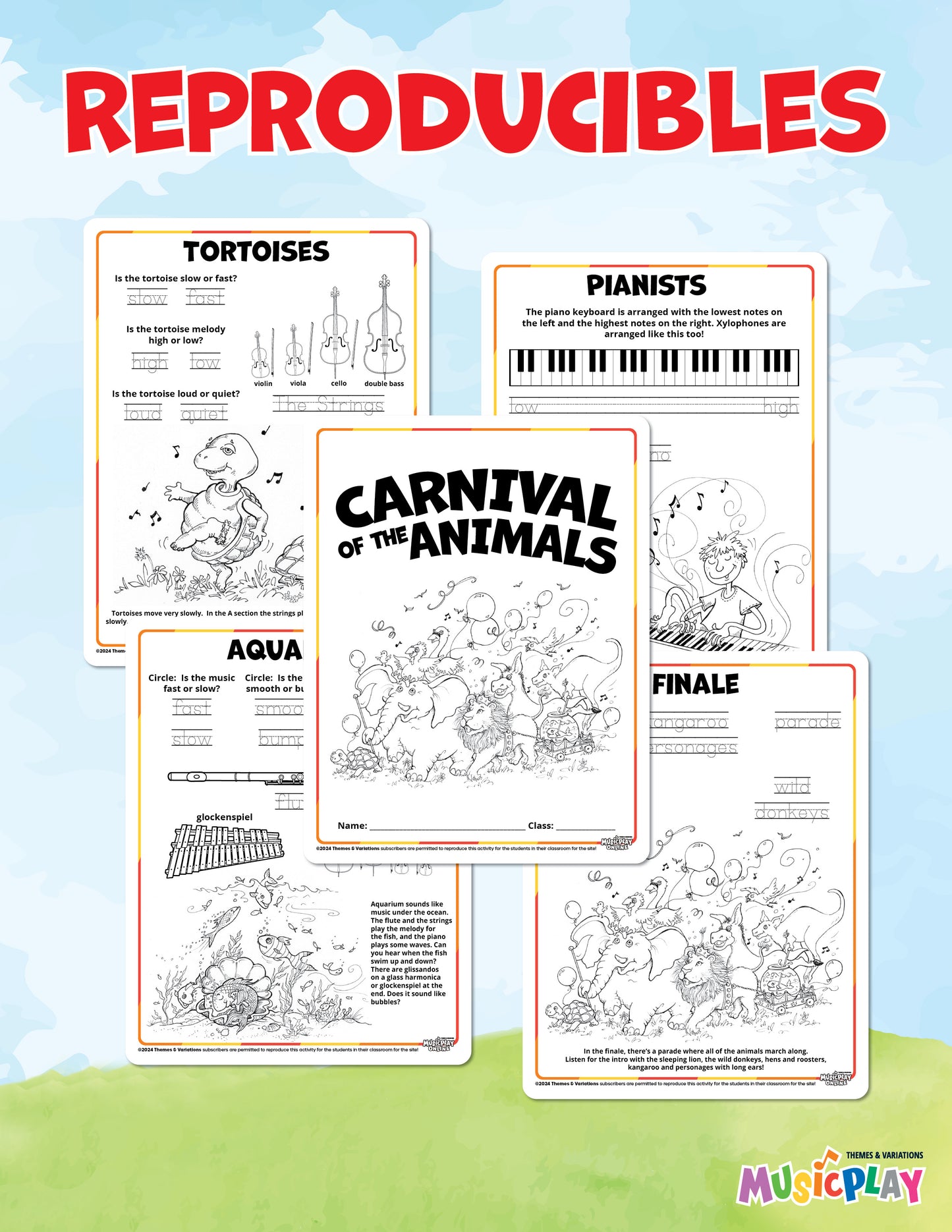 Carnival of the Animals Storybook