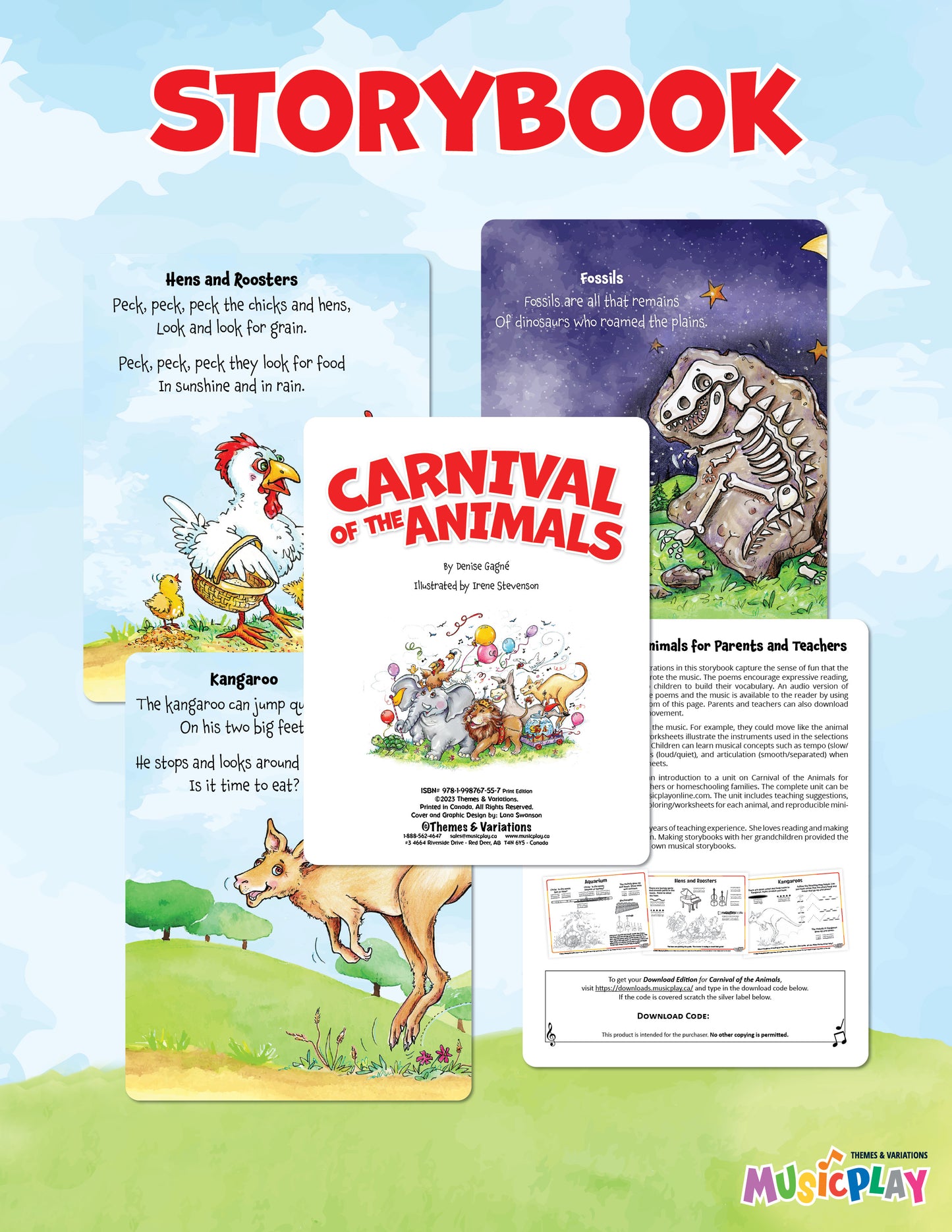 Carnival of the Animals Storybook
