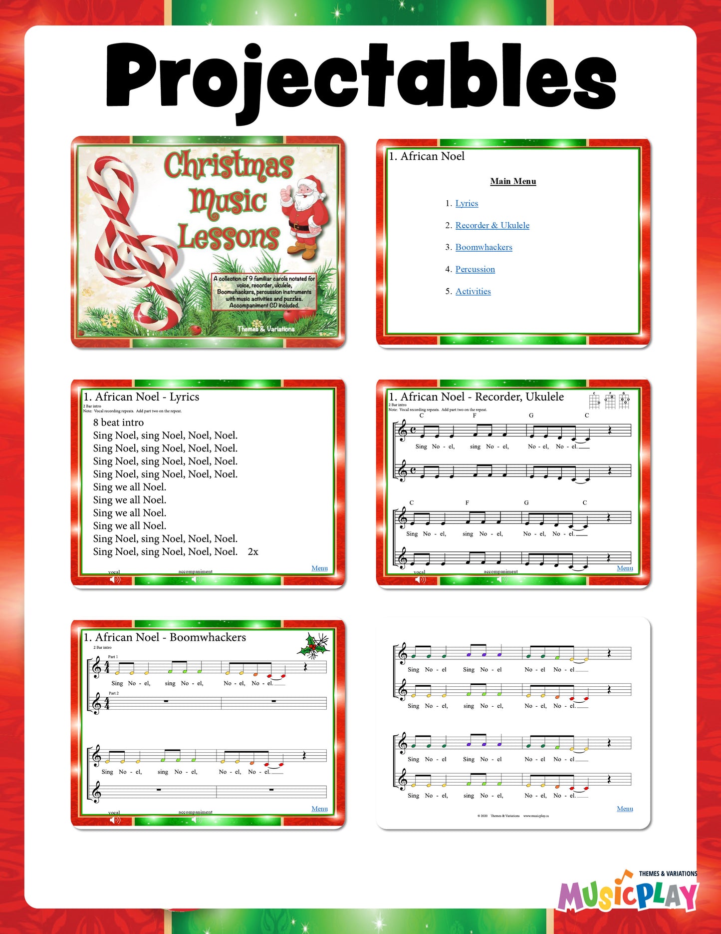Christmas Music Lessons