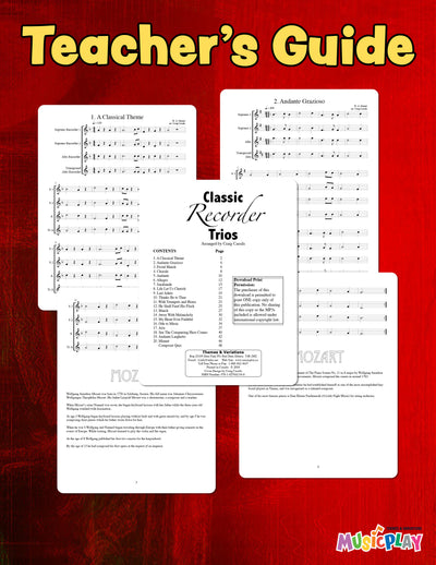 Classic Recorder Trios SSA