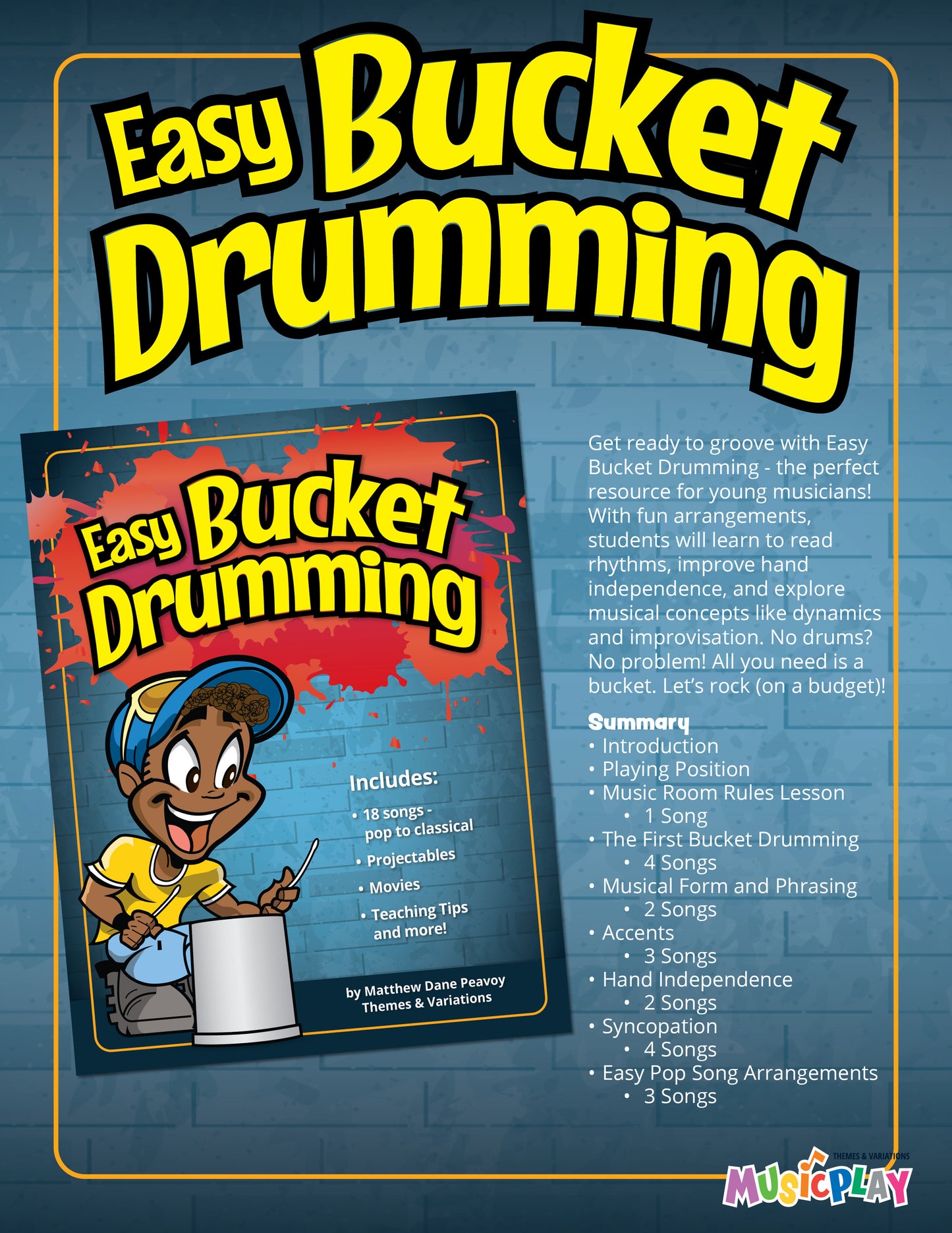 Easy Bucket Drumming