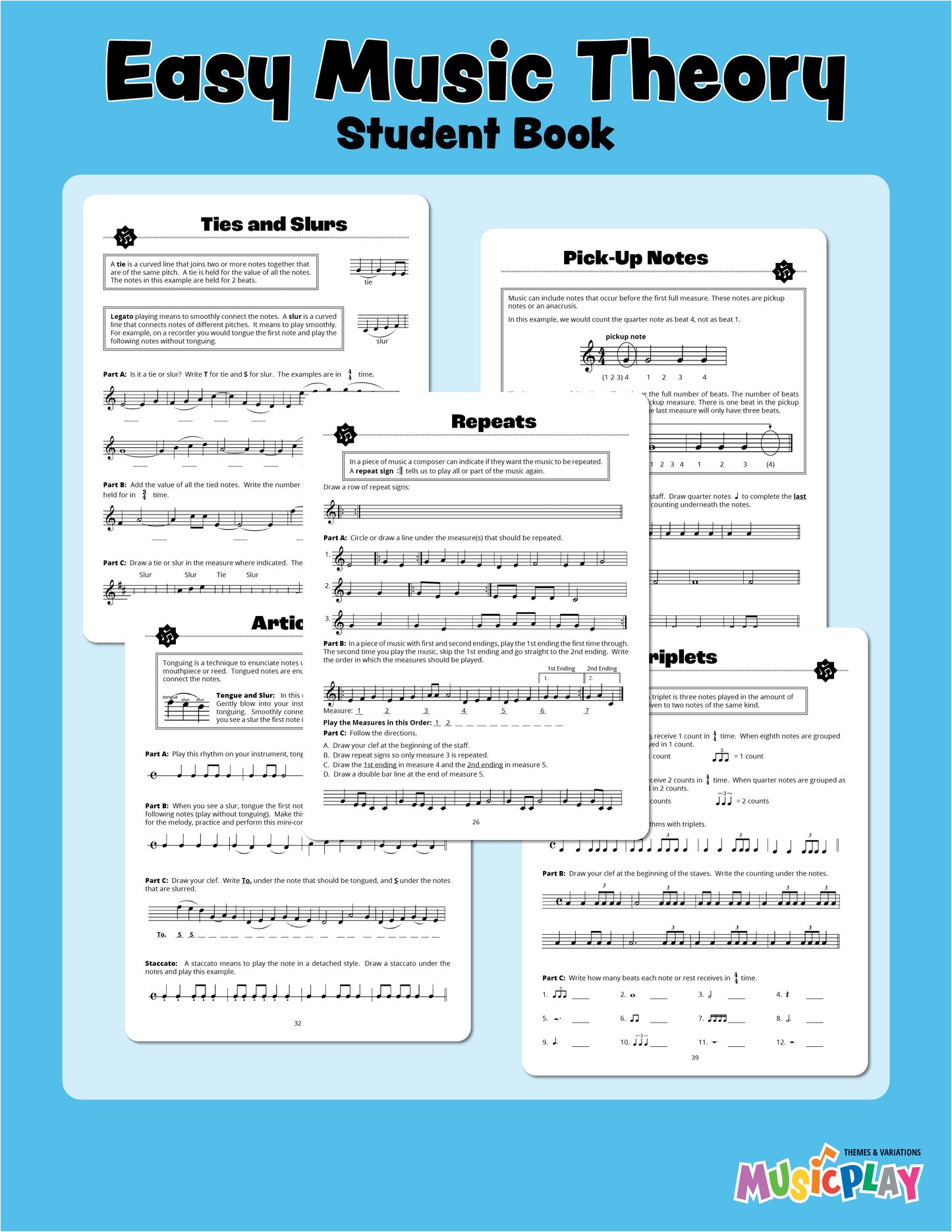 Easy Music Theory Student Book