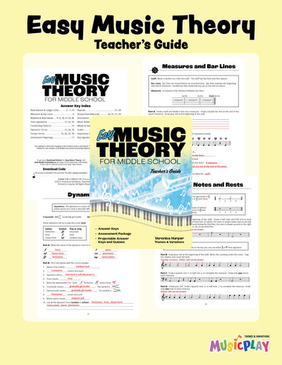 Easy Music Theory Teacher's Guide