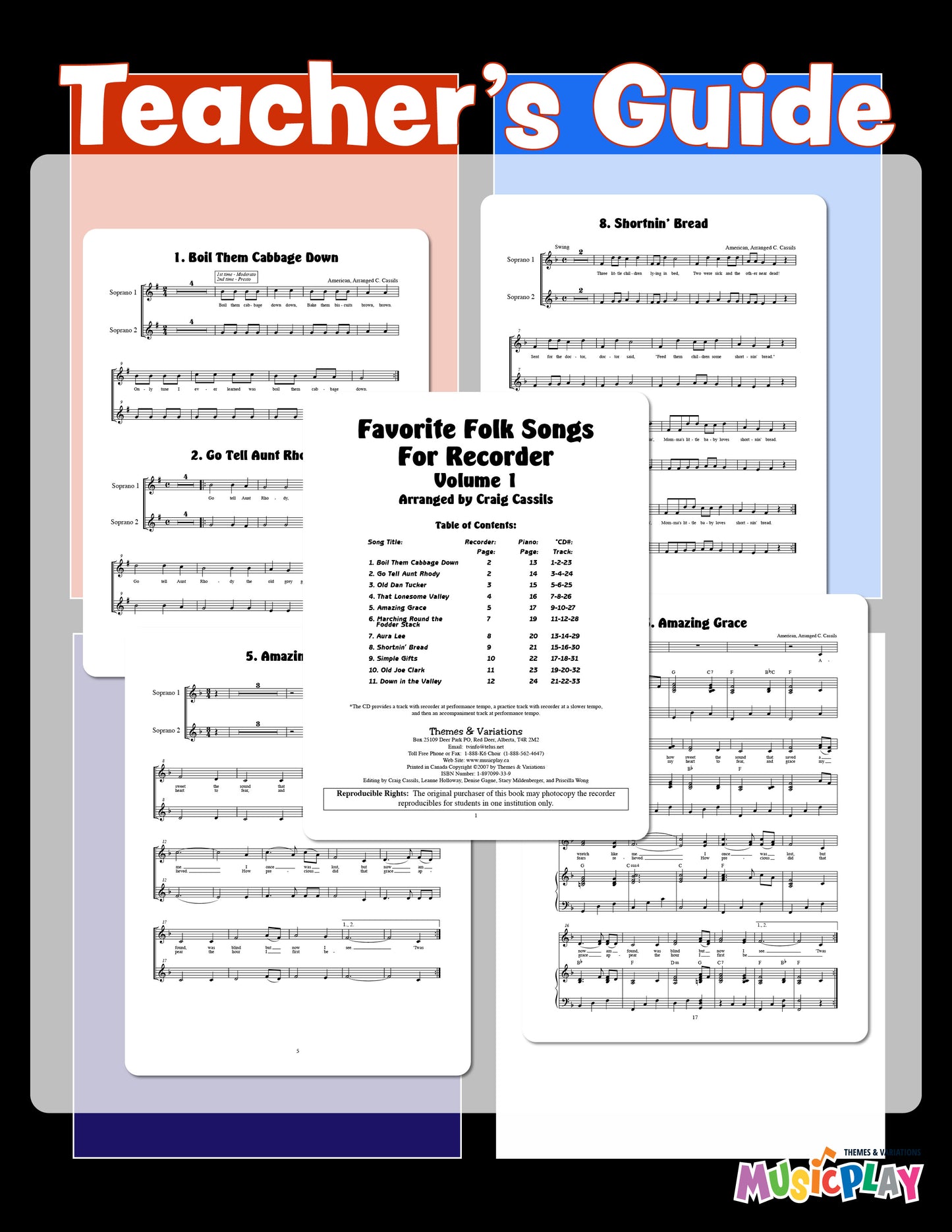 Favorite Folk Songs for Recorder