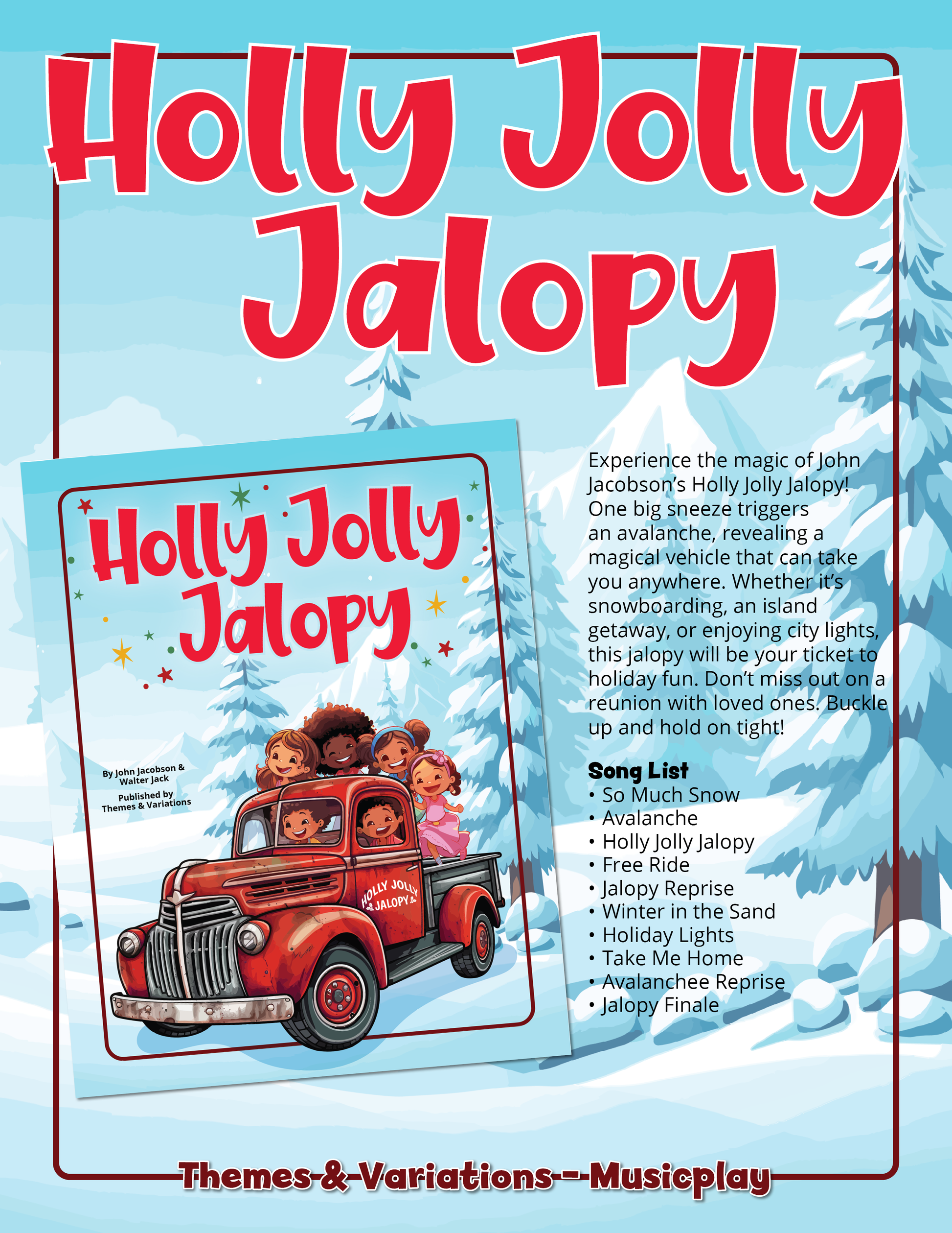 Holly Jolly Jalopy Product Info Sample