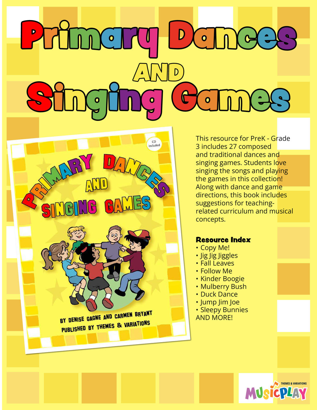 Primary Dances and Singing Games