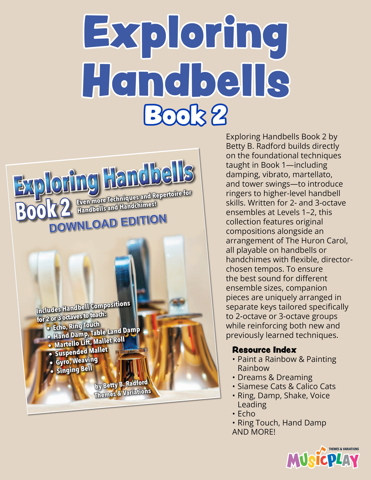 Exploring Handbells Book 2