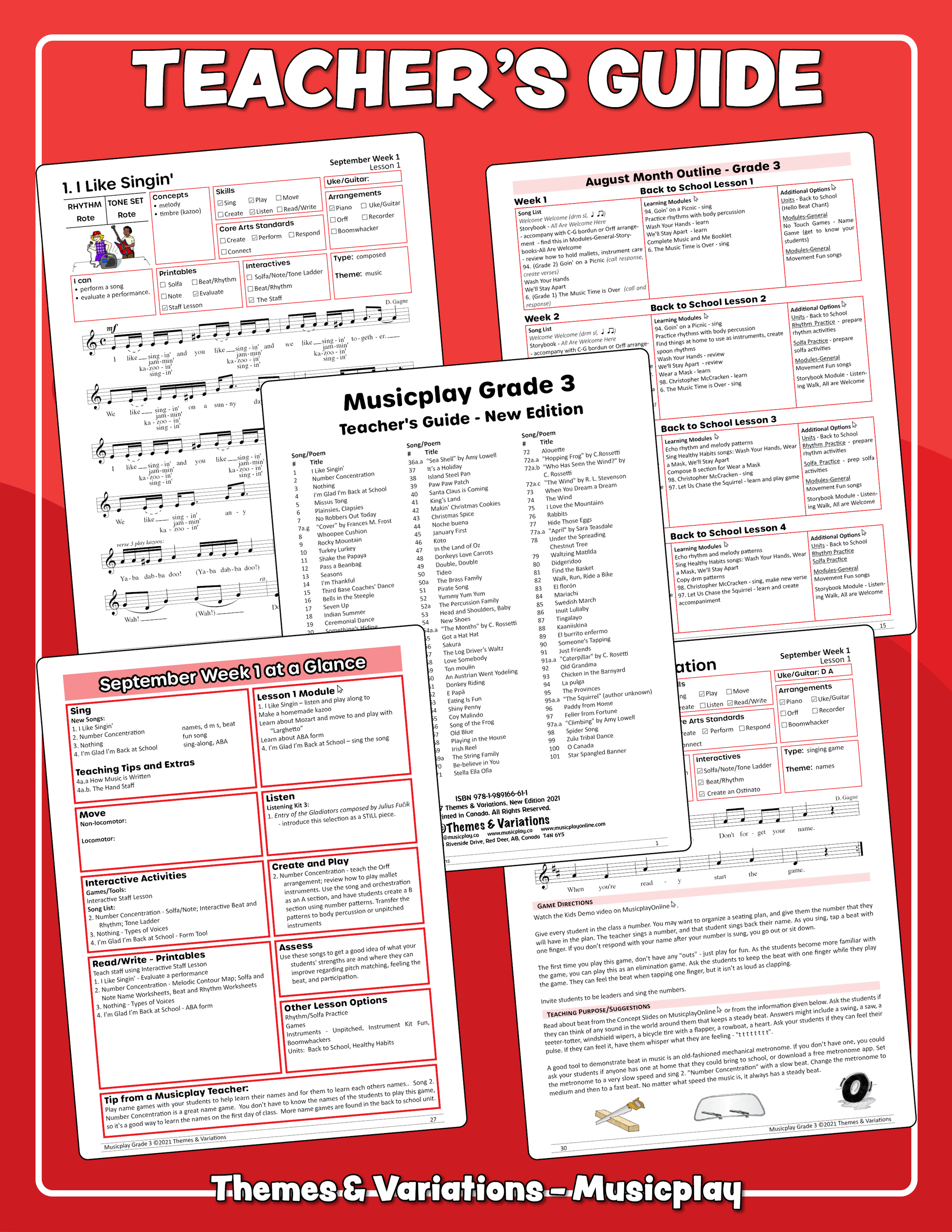 Musicplay Grade 3 Teacher's Guide Sample 1