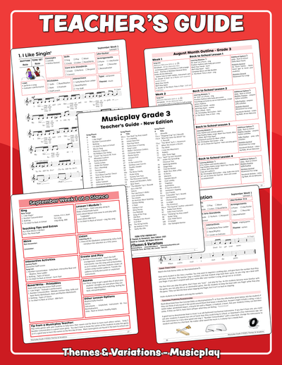 Musicplay Grade 3 Teacher's Guide Sample 1