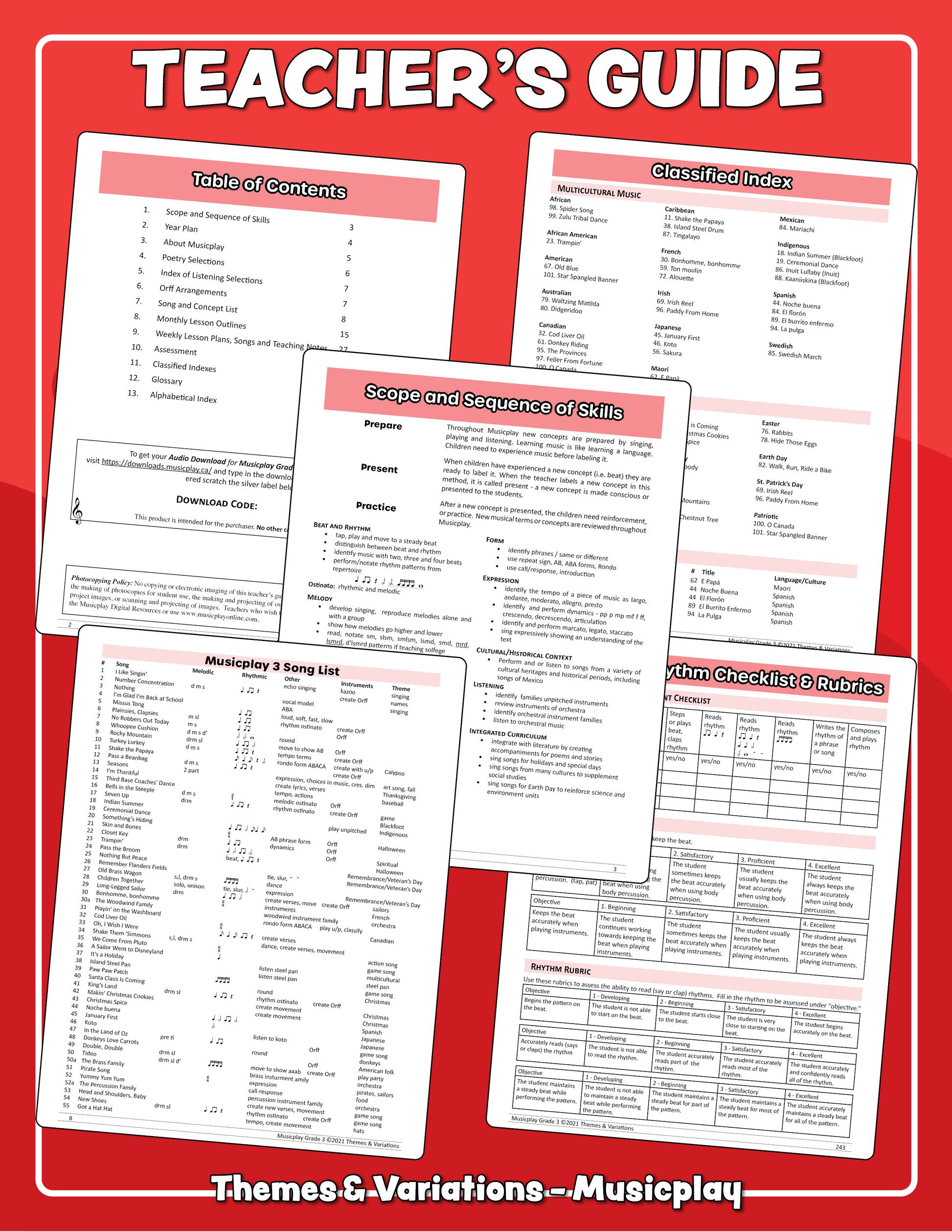 Musicplay Grade 3 Teacher's Guide Sample 2