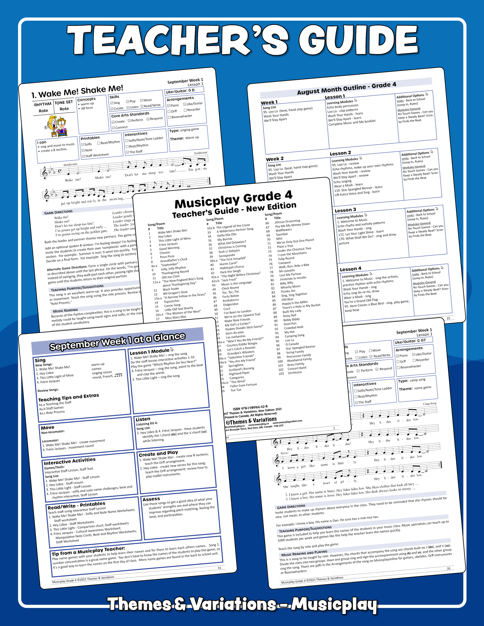 Musicplay Grade 4 Teacher's Guide Sample 1