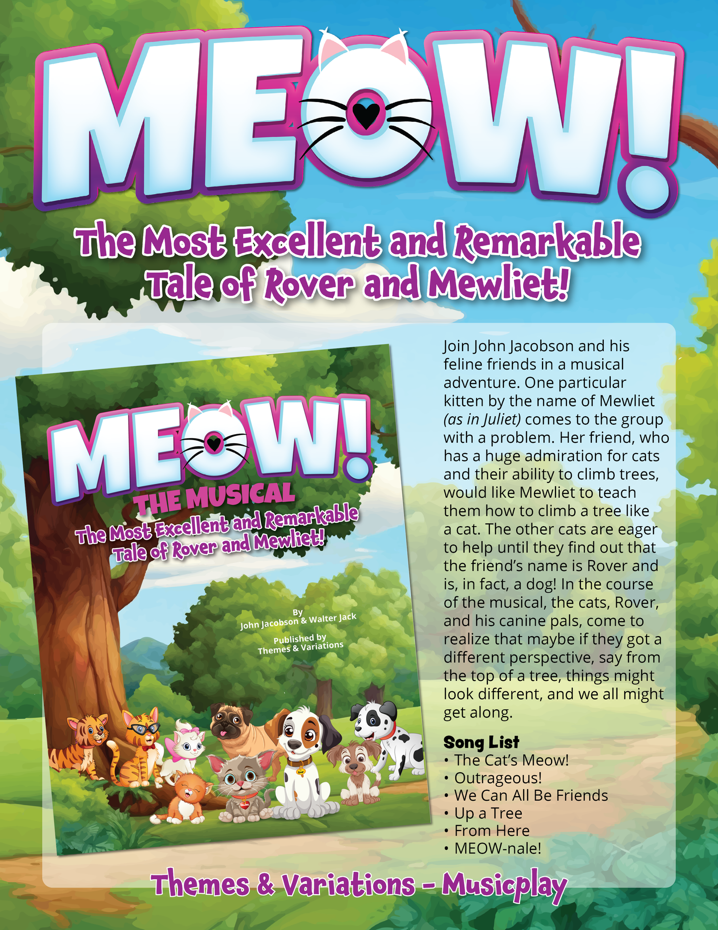 Meow Product Info Sample